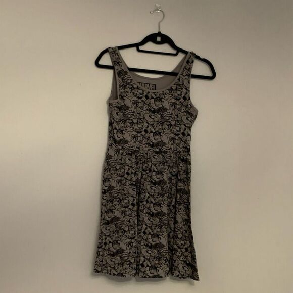 Marvel Her Universe S Fit & Flare Mini Dress Avengers Captain America Iron Man - Picture 7 of 16